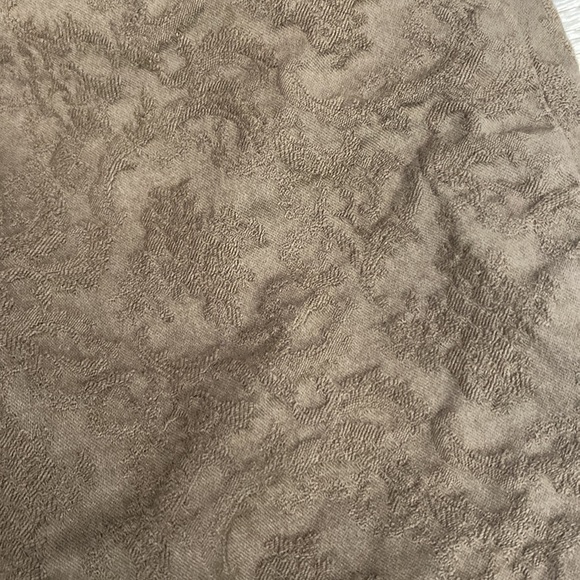 PILCRO AND THE LETTERPRESS SERIF TEXTURED SKINNY PANTS IN BROWN Women’s SZ 27 - Picture 4 of 12